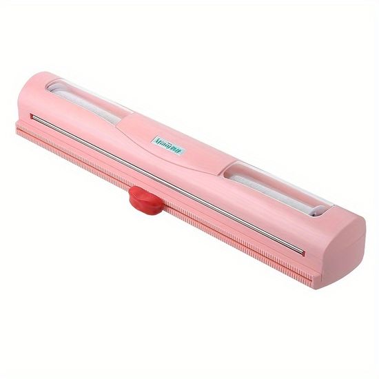 Distributeur Film Alimentaire & Aluminium Avec Coupeur Intégré – Boîte Rechargeable Pratique Et Anti-Gaspi