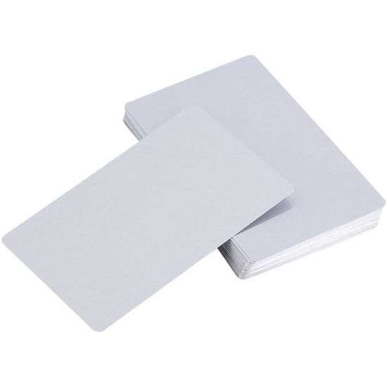 Lot De 300 Cartes De Visite En Métal Vierges Pour Sublimation - 3,4 X 2,1 Cm - Uxcell