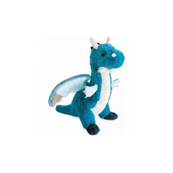 Peluche dragon Grégoire - HISTOIRE D'OURS - PM - Bleu - Mixte - 30 cm