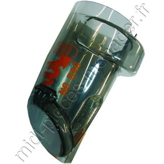 BAC À POUSSIÈRE NOIR RS-RH5288 POUR ASPIRATEUR ROWENTA, TEFAL AIR FORCE EXTREME, AIR FORCE