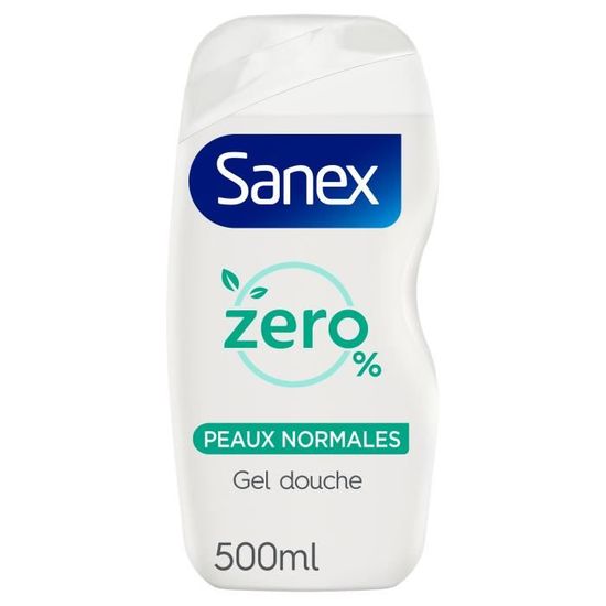 SANEX Gel douche sans savon Zéro Peaux normales 500 ml Cdiscount