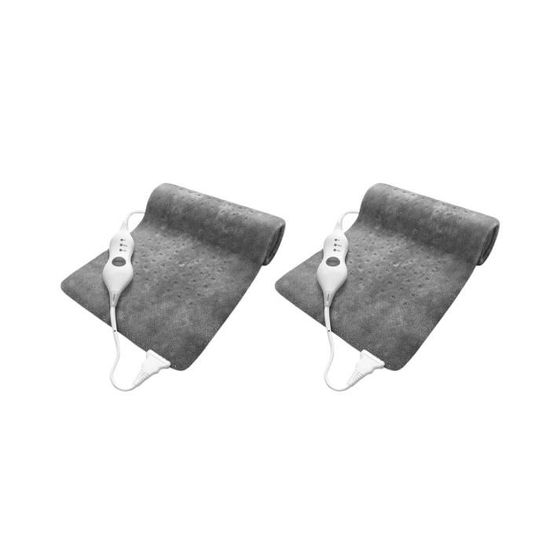 Coussin Chauffant Enveloppant Pour Cheville/coude - 4 Niveaux De Chaleur, Minuterie, Adaptateur Secteur - Gris - 13