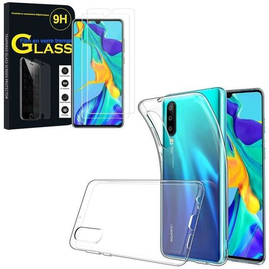 Coque Huawei P30 Ebeststar – Silicone Renforcé Transparent, Anti-choc, Neuve