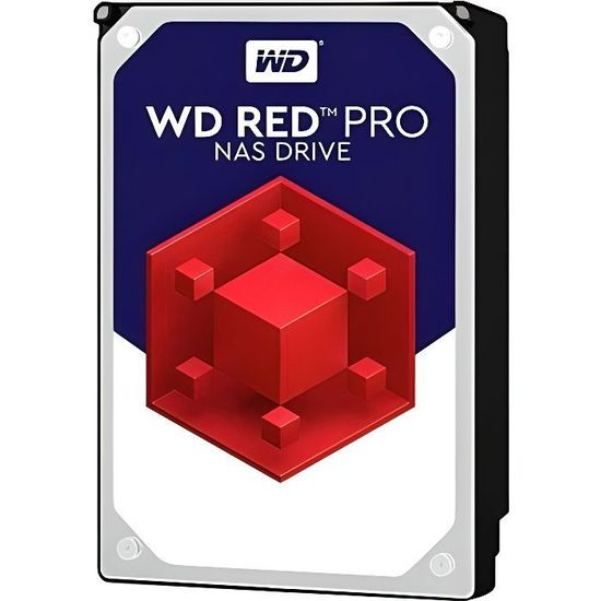 WD Red™ Pro - Disque dur Interne NAS - 4To - 7 200 tr/min - 3.5" (WD4003FFBX)