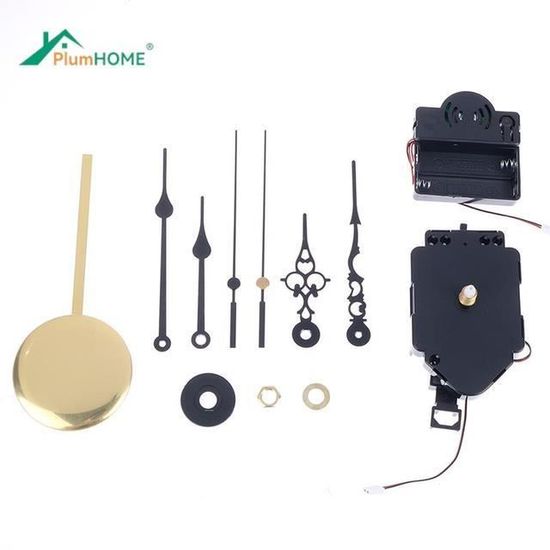 MÉCANISME DE MOUVEMENT D'Horloge à Pendule à Quartz Bricolage Avec 2