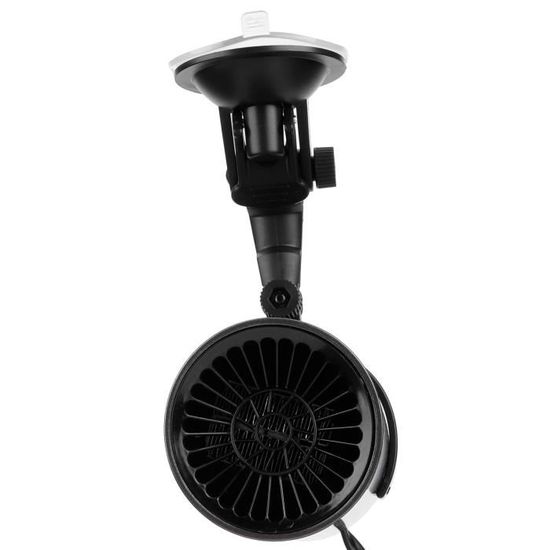 Chauffage Ventilateur Voiture 12V – 150W, 2-en-1 Chauffage/dégivrage, Allume-cigare, Pour Camping Et Hiver