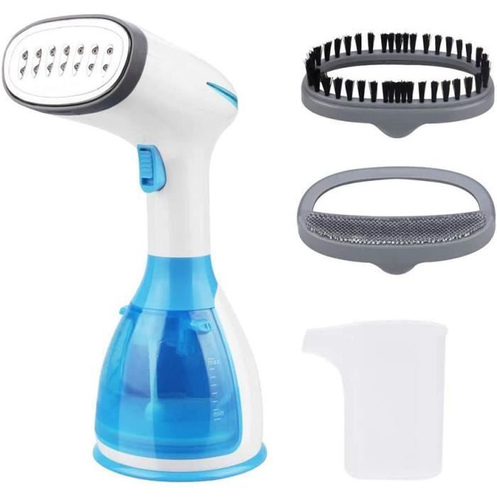 Défroisseur Vapeur Vertical 1500W 280ml - Portable, Chauffage Rapide 25s, Brosse Microfibre Inclus