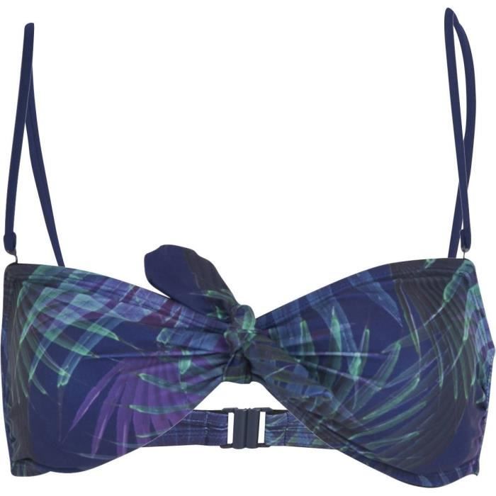 UP2GLIDE Haut de maillot de bain Engel Bdo - Femme - Bleu et noir