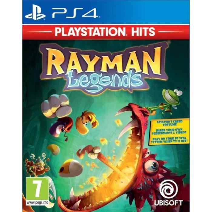 Ubisoft Rayman Legends PlayStation Hits Jeu PS4