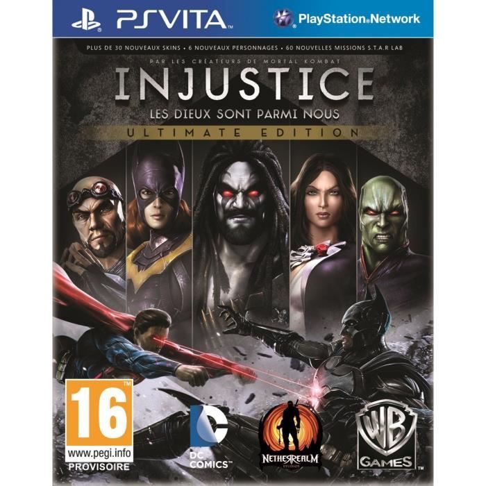 Injustice Goty Jeu PS Vita