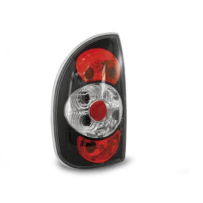 Paire de feux arriere Opel Corsa B 5 portes 93-00 noir (P44)