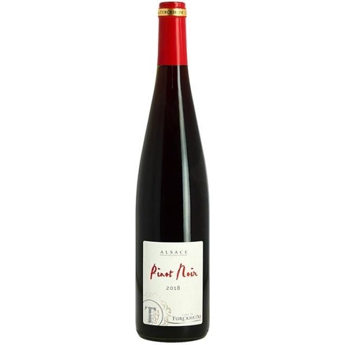 Pinot Noir 2018 Cave de Turckheim Vin rouge d'Alsace
