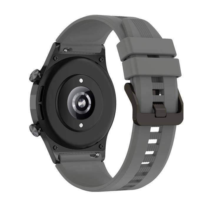 Bracelet pour Honor Watch GS3 Silicone Soft Touch Gris
