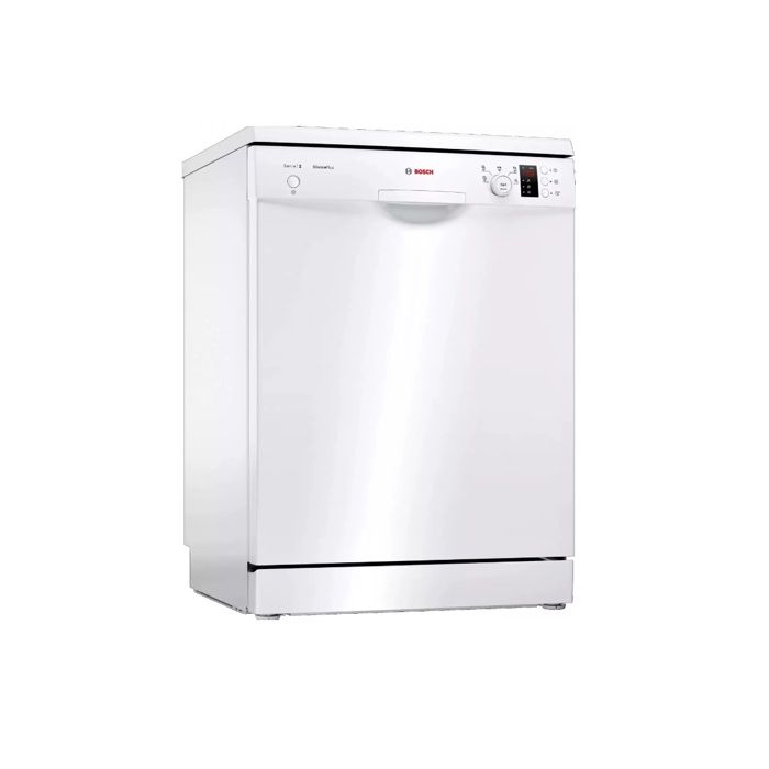 Bosch Serie - 2 SilencePlus SMS25AW05E Lave-vaisselle pose libre largeur : 60 cm profondeur : 60 cm hauteur : 84.5 cm blanc