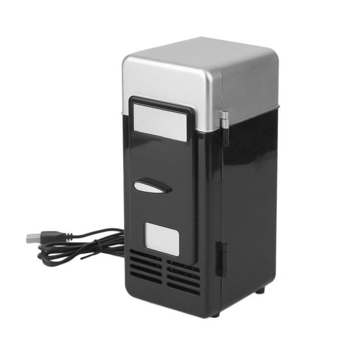Mini réfrigérateur USB de voiture Cooler Beverage Drink portable Réfrigérateur de cosmétique de voyage de bateau