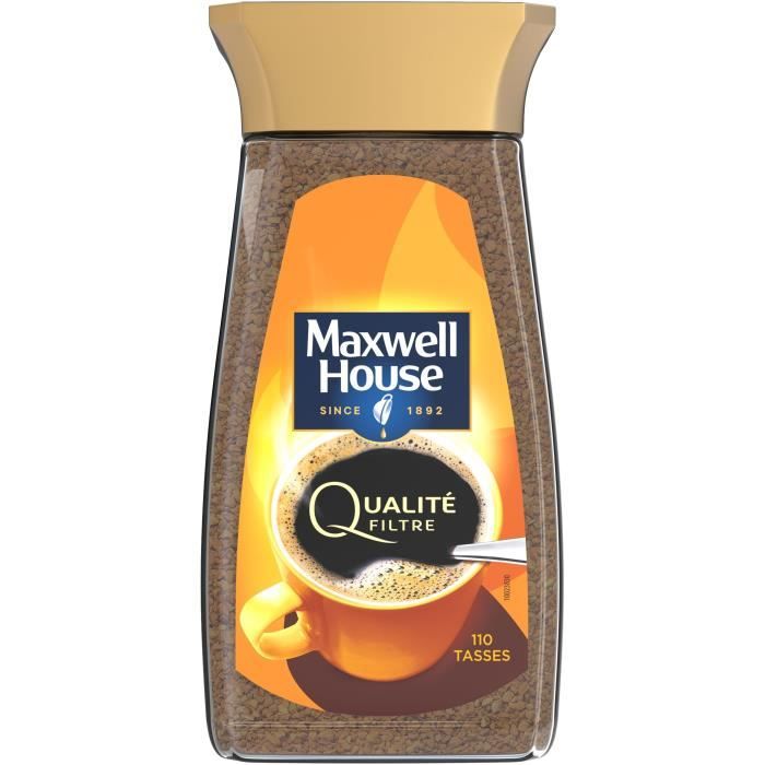 MAXWELL HOUSE Café soluble Qualité Filtre - 200 g