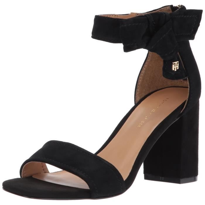 TOMMY HILFIGER Sandales à talons dimanche des femmes G497U Taille-37
