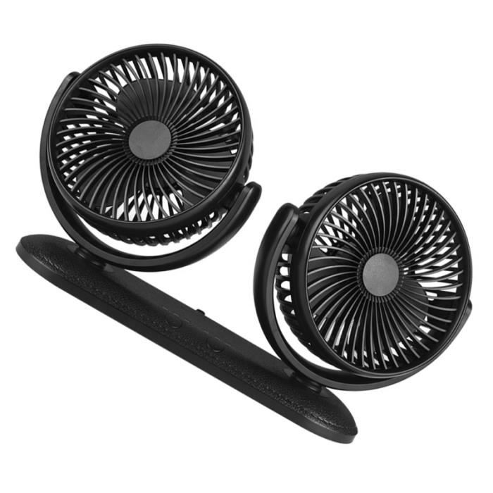 1pc de voiture fan de mode USB romain plug-à-ventilateur chauffage d'appoint pour vehicule confort conducteur passager