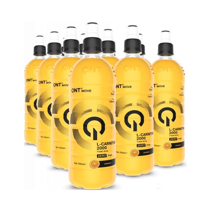 L-Carnitine 2000 mg 700ml Zéro orange