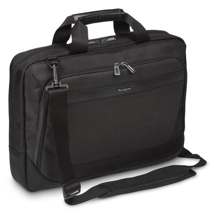 TARGUS Sacoche pour ordinateur portable CitySmart Advanced MultiFit 14 - 15.6- - Noir / Gris