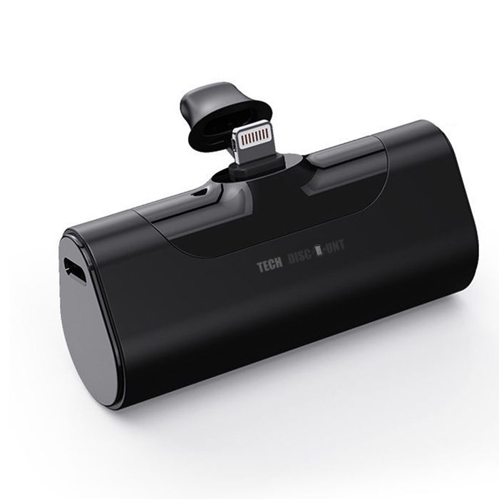Banque de puissance de prise de queue de rouge à lèvres 4500 mAh mini-capsule portable banque de puissance mignonne
