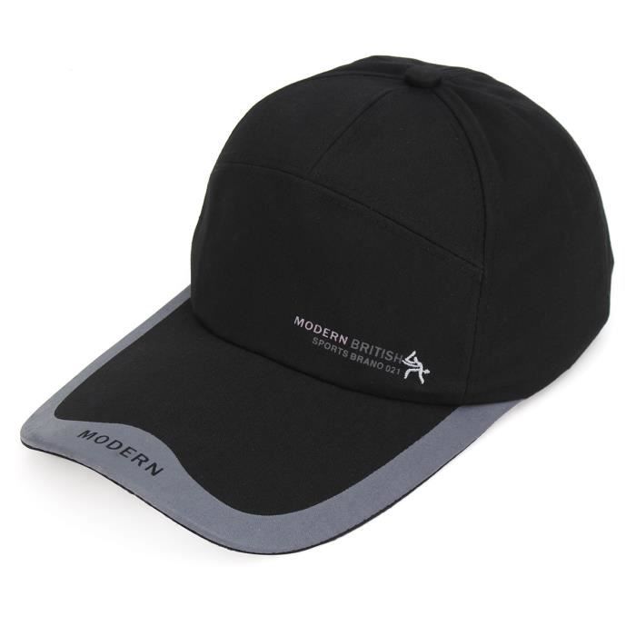 TEMPSA Chapeau Casquette Style Rigide Protection Sécurité Chantier NOIR
