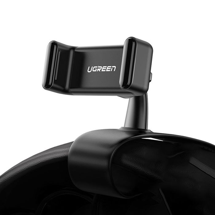 UGREEN Support Téléphone Voiture Orientable Tableau de Bord Porte Portable Voiture Pince Flexible