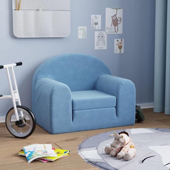 vidaXL Canapé-lit pour Enfants Lit de Jour avec Dossier et Accoudoirs Lit dInvité pour Tout-petits Chambre Salon Maison 357020
