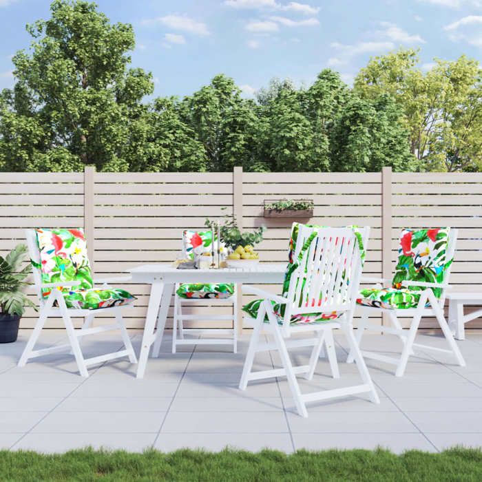 VIDAXL Coussins Dossier Bas 2pcs - vue 6