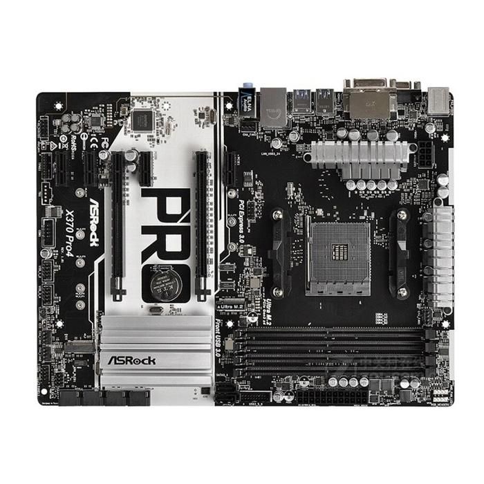 Carte mère ASRock X370 Pro4 AMD X370 Socket AM4 4xDDR4 64GB ATX - Asrock