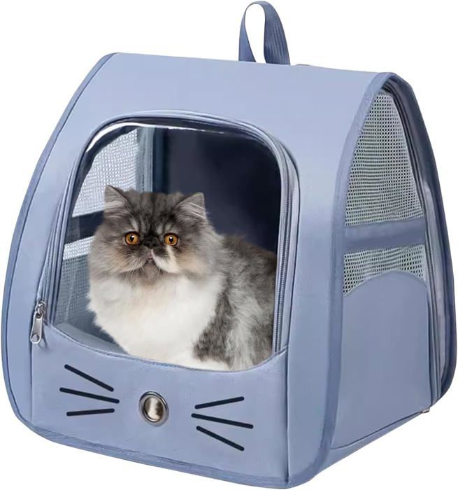 Meilleurs prix pour Sac à dos pour animaux de compagnie, sac à dos portable pour chats, adapté à toutes les saisons