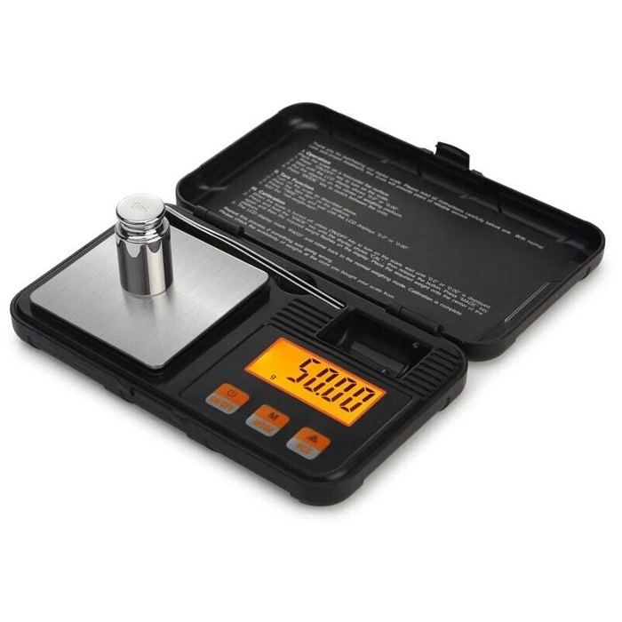 Kit 5/6/7 Pièces Poids D’Étalonnage Précision 10g-200g – Balance Bijoux, Cuisine, Diamant – Précision ±0,003 G + Pince + Boîte