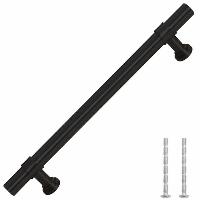 Poignee de meuble noir 128mm en acier inoxydable au design moderne | Lot de 20 Poignee de meuble noir 128mm en acier inoxydable au design moderne | Lot de 20