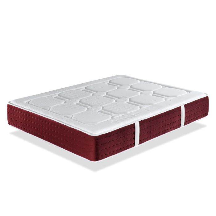 Matelas en latex et ressorts ensachés XALUCA SPRING LATEX SUPREME (200X200 cm)
