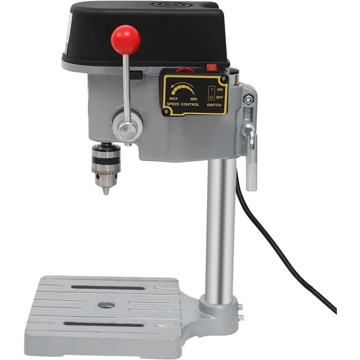 Perceuse Électrique Mini Table De Perceuse 0.6-6.5mm 340W - Banc Drill Machine Avec Régulateur De Vitesse