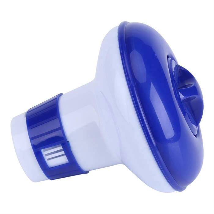 Distributeur De Chlore Flottant Pour Piscine - Forme Tortue, Réglable, Résistant Aux UV, Chambre Transparente - 6