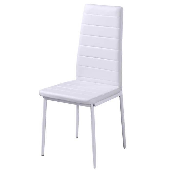 Remise 2026®Table cuisine 2/4 personnes + chaises Multicolore - Ensemble de table à manger sept pièces - noir - et Blanc - 526 34