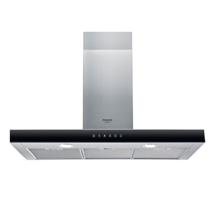 Campana Extractora Hotpoint HHBS 9.8-FLX/1 – Extraction 420 m³/h, Contrôle Tactile - vue 4