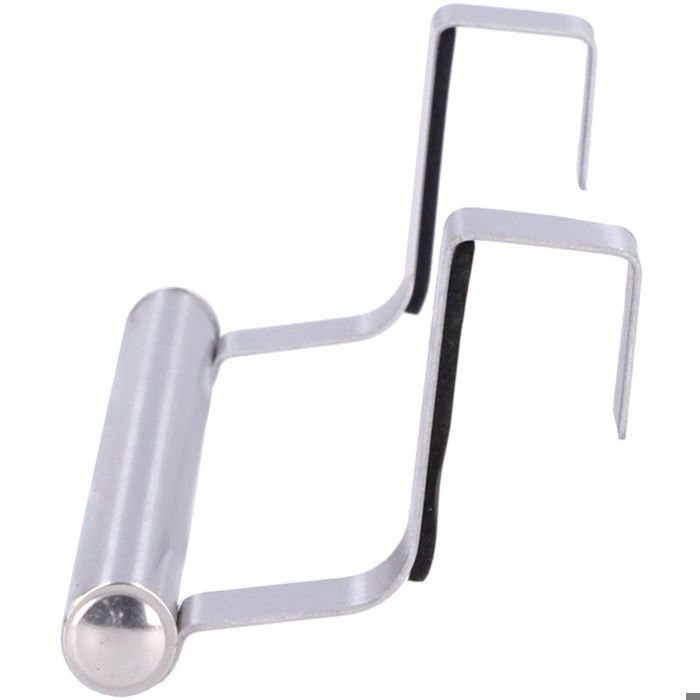 Porte-serviettes en acier inoxydable de 36 cm sans perçage grande capacité de charge avec boucle de suspension pour la cuisine