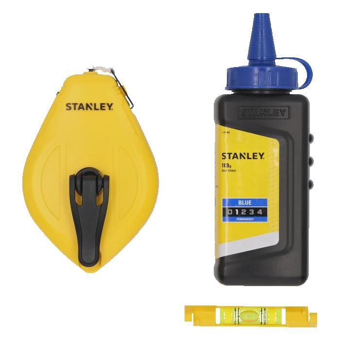 Kit cordeau traceur 30 1:1 niveau STANLEY STHT47113 0