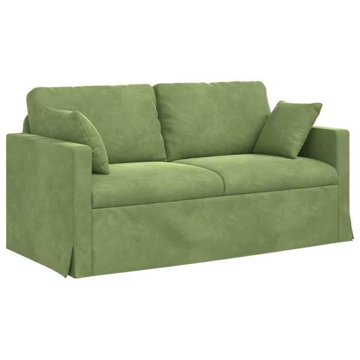 Meuble - Sofa salon - Vert - Canapé Vert clair 158x78x80 cm Velours_27118