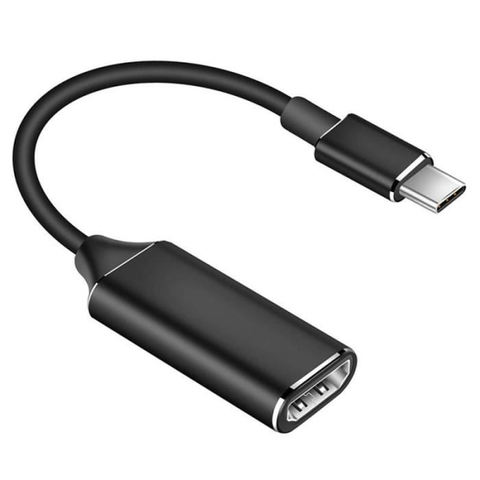 Câble adaptateur USB type-c vers DVI, Thunderbolt 3, pour Macbook