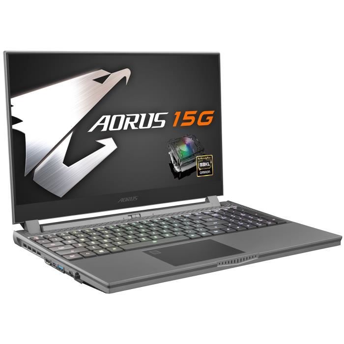 Top achat PC Portable AORUS 15G XB-8FR2130MH - Intel Core i7-10875H 16 Go SSD 512 Go 15.6" LED Full HD 240 Hz NVIDIA GeForce RTX 2070 SUPER 8 Go Wi-Fi pas cher