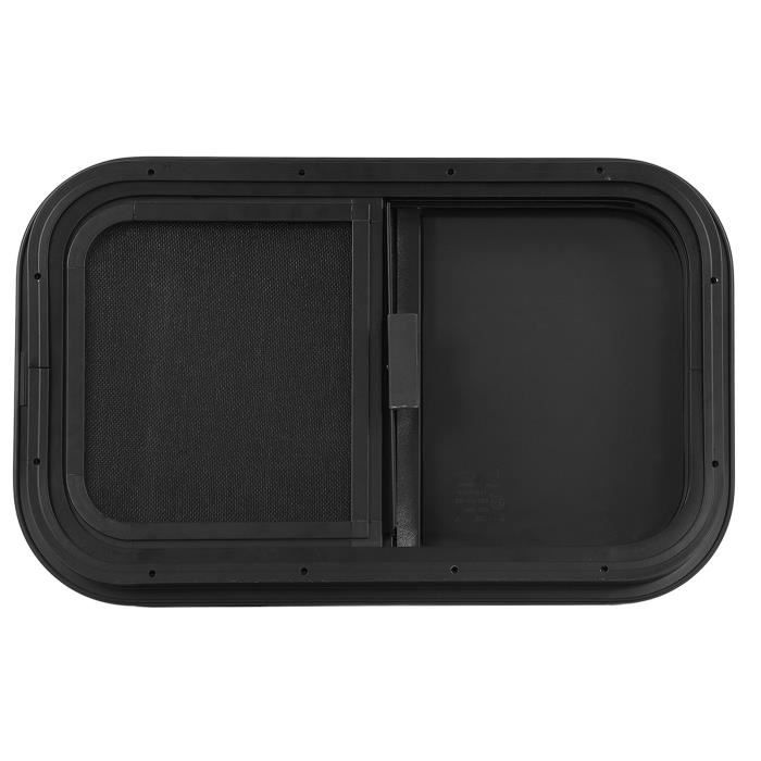 Fenêtre de remorque Fenêtre de camping-car L830 W530 mm avec pare Fenêtre de remorque Fenêtre de camping-car L830 W530 mm avec pare