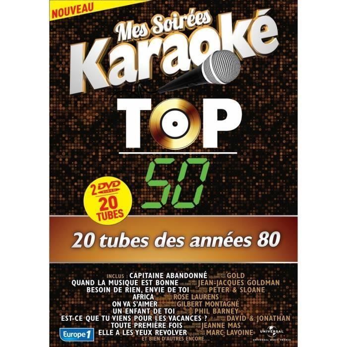 Mes soirées karaoké top 50 DVD
