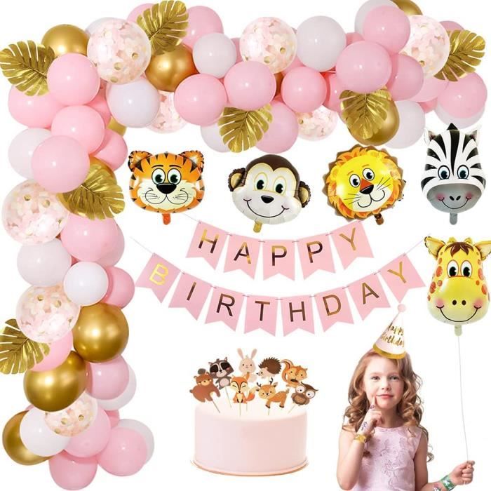 Jungle Decoration Anniversaire Fille Safari Deco Anniversaire Banniere Joyeux Anniversaire Animaux Safari Jungle Ballons Pour Cdiscount Maison Jungle Decoration Anniversaire Fille Safari Deco Anniversaire Banniere Joyeux Anniversaire Animaux Safari Jungle Ballons Pour Cdiscount Maison
