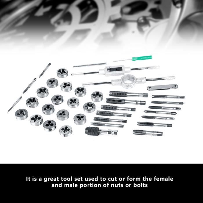 Support de robinet M3 ~ M12 clairement marqué avec taille de tarauds et filières pour auto Support de robinet M3 ~ M12 clairement marqué avec taille de tarauds et filières pour auto