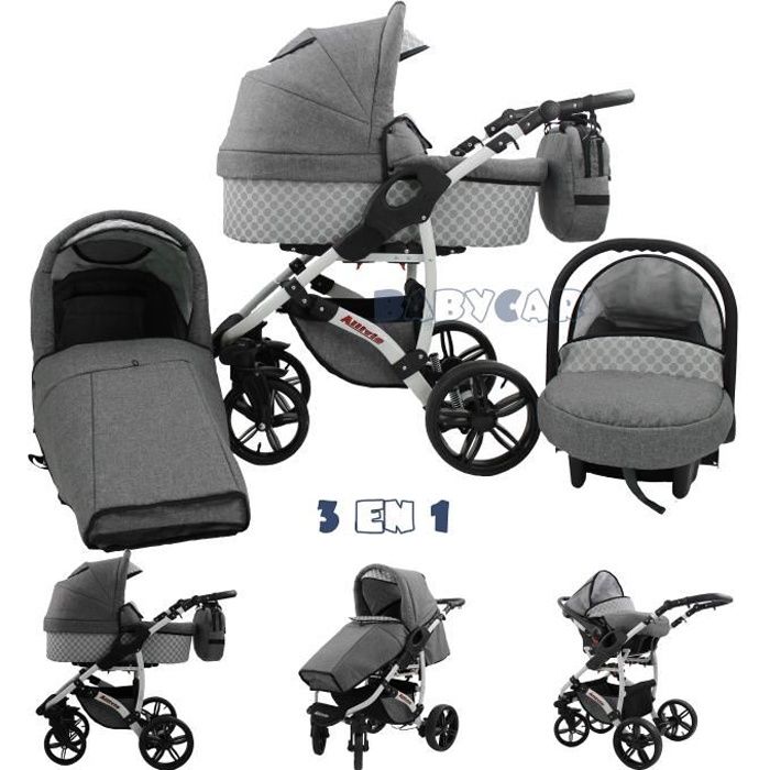 poussette siege auto pivotant