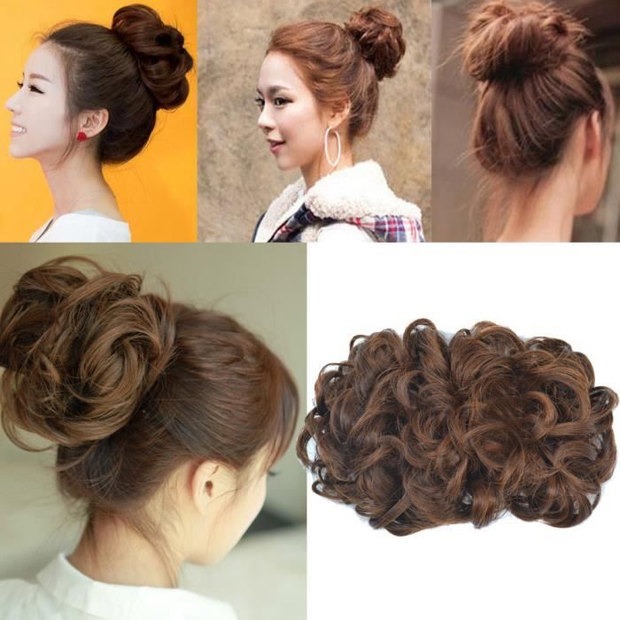 perruque femme chignon