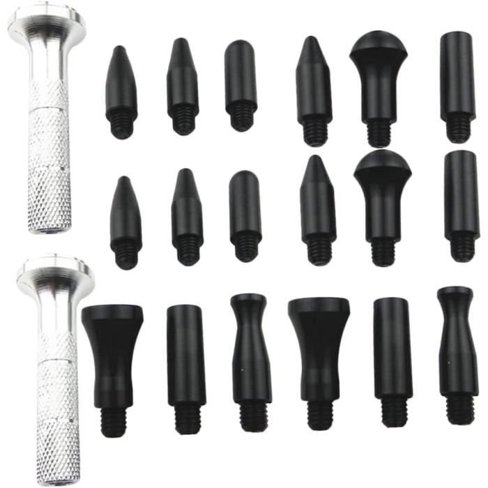 Kit D'outils De Débosselage Sans Peinture Pour Voiture, Tiges De Poussée, Outils De Réparation